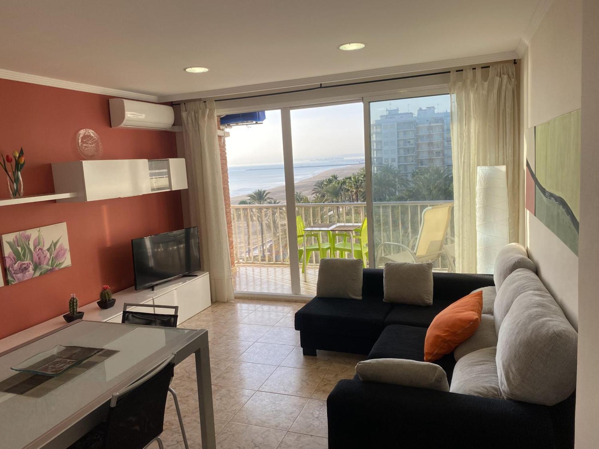 Beachfront And Cozy Apartment Кульера Экстерьер фото